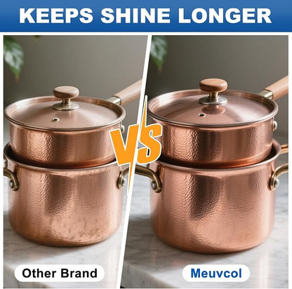 Copper & Brass Cleaner and Polish – 17.6 Oz Gentle Copper Polishing Cream - Image 7