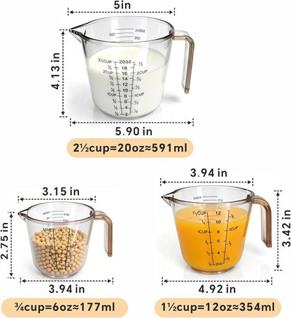 Measuring Cups Set, Essential Kitchen Gadgets - Image 2