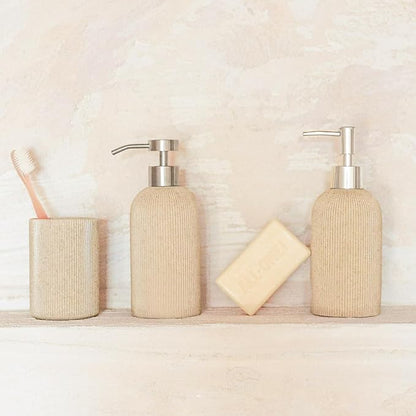 Small Sand Beige Toothbrush Holder - Image 8
