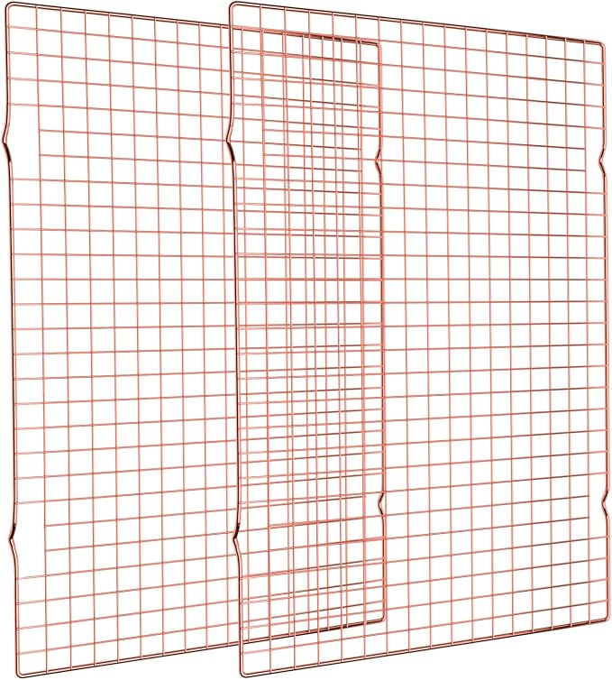 Briout Cooling Rack for Baking, Thick Wire Cookie Rack for Cooking, Oven Safe by Briout