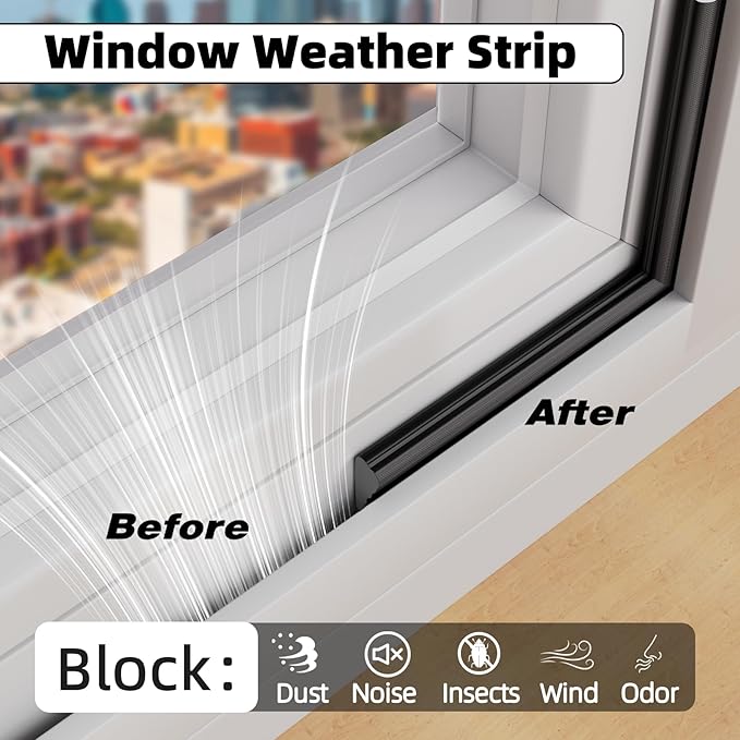 118" Wedge Weather Stripping Door Seal Strip - Image 4