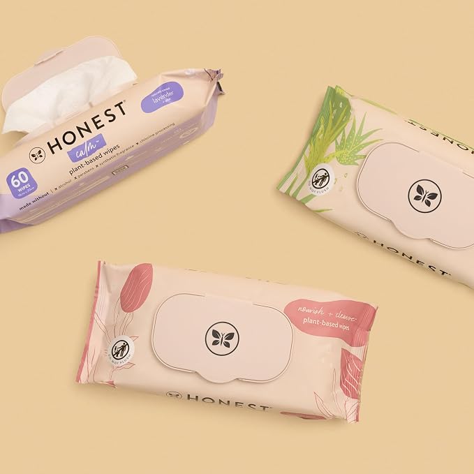 The Honest Company Hydrate and Cleanse Naturally Scented Wipes Cleansing - Image 8