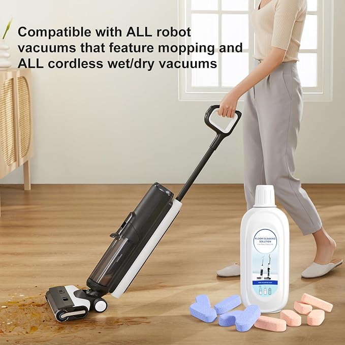5 Bottles Compatible with Tineco Cleaning Solution Pet 500ml Per Bottle Orange - Image 8