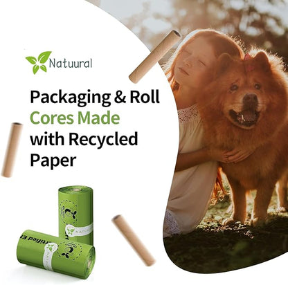 Certified Compostable Dog Poop Bags-270Bags 18Rolls, Poop Bags - Image 6