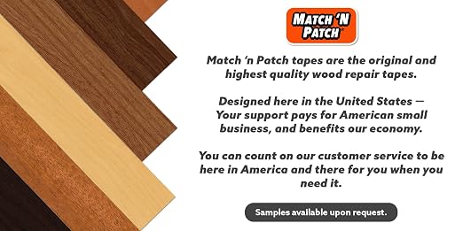 MATCH 'N PATCH Realistic Wood Grain Repair Tape - Image 7