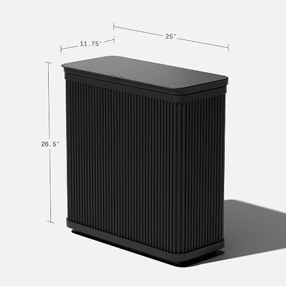Veradek Tambour Series Outdoor Trash Can - Image 2