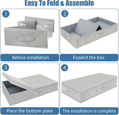 Underbed Storage Containers Bin - Image 3