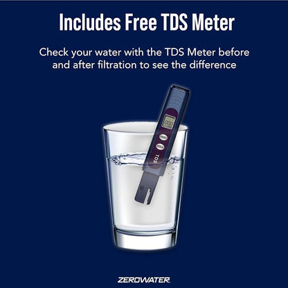 ZeroWater ZR-001 One-Pack Water Filter Replacement Cartridge, 3 x pack of 2 - Image 5