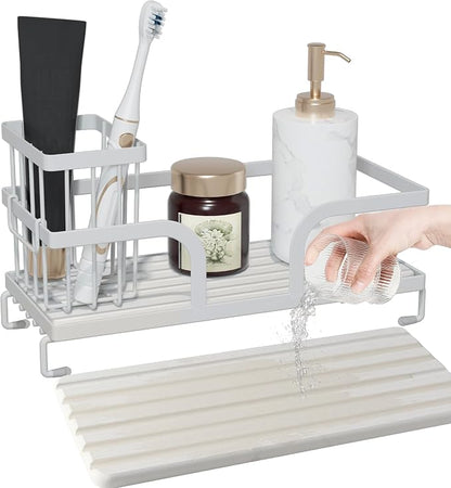 Bathroom Counter Organizer, Perfume Tray, Stone Drying Mat - Image 7