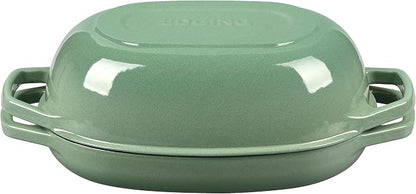 EDGING CASTING Enameled Cast Iron Oval Dutch Oven Pot - Image 8