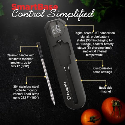 Meat Thermometer Digital Wireless –IP67 Waterproof, 48h Battery Life, Grill - Image 3