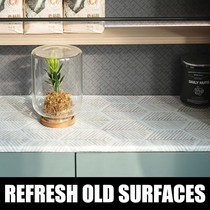 Shelf Liners for Kitchen Cabinets, Non Adhesive and Strong Non-Slip Shelf - Image 4