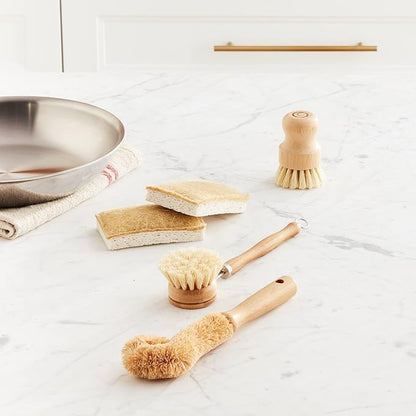 Tieralia Bamboo Dish Brush Gift Set – 5-Piece Kitchen Cleaning Set - Image 10