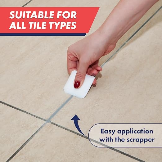 Tile Grout, Repair Kit, 2 Pack Grout Filler, Restore & Renew Tile Joints Line - Image 5