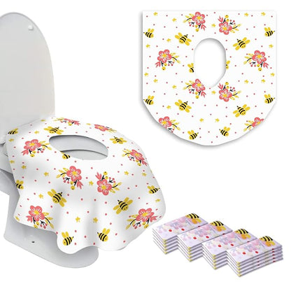 20 Extra Large Toilet Seat Covers Disposable by AlfaDeal