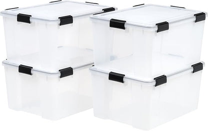 IRIS USA 110559 62.8 Quart Weathertight Plastic Storage Box by IRISUSA