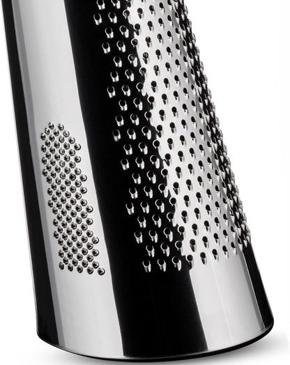 Alessi "Todo" Giant Cheese And Nutmeg Grater in Steel And Wood - Image 5