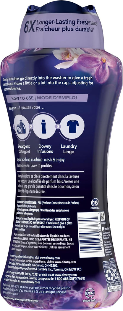 Downy Infusions In Wash Scent Booster Beads, Soothing Lavender and Vanilla Bean - Image 7