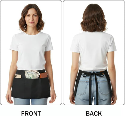 BOHARERS Waist Apron with 3 Pockets 12 Pack - Image 4