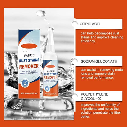 Fabric Rust Remover For Clothes, Strong And Effective Rust Stain Remover For - Image 3