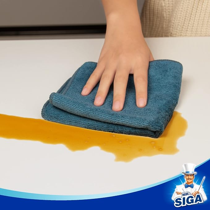 MR.SIGA Microfiber Cleaning Cloth, Size: 13.8" x 15.7" - Image 3