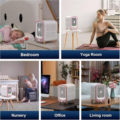 Jafanda Air Purifier for Home Bedroom 780sq ft, HEPA & Activated Carbon - Image 8