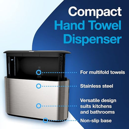 Tork Xpress Paper Towel Dispenser and Tork Multifold Hand Towel Natural H2 - Image 4
