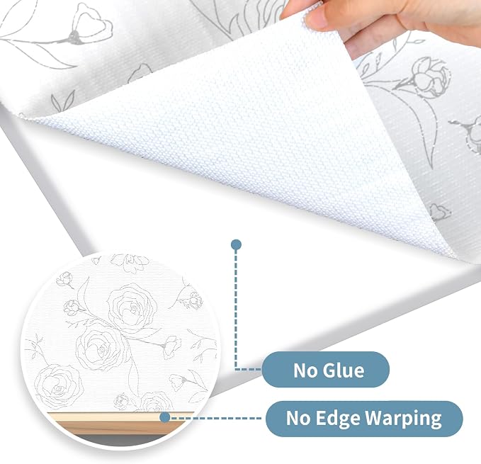 Shelf Liners for Kitchen Cabinets 12in x 10FT Non Adhesive Drawer Liner Sliver - Image 7