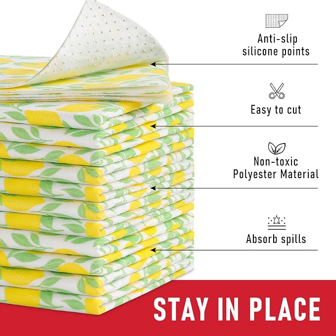 Cooyes 6 Pack Polyester Shelf Liners - Image 4
