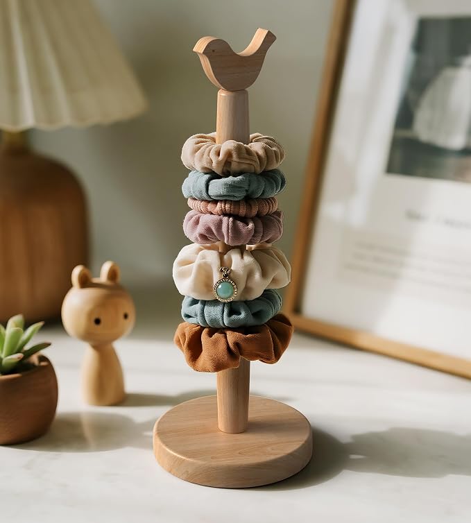 KitchLife Cute Wooden Paper Towel Holder Countertop - Image 8