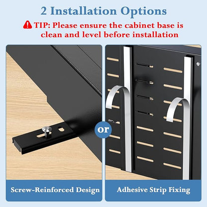 Aisslro Under Sink Organizer, 2 Tier Under the Sink Storage, Expandable - Image 6