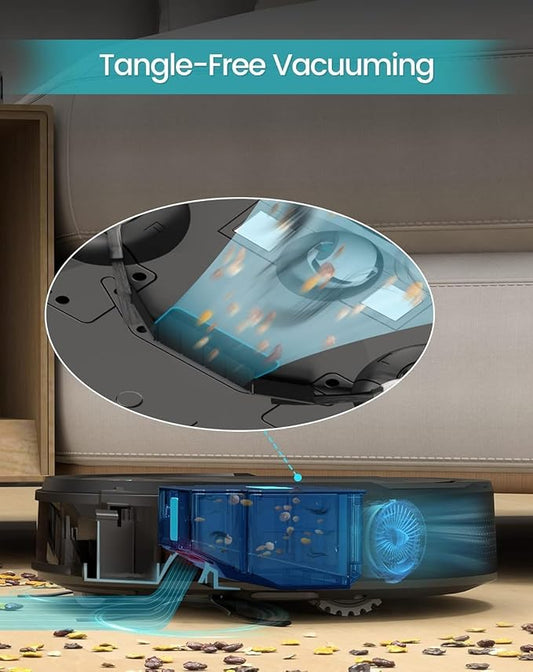 Lefant Robot Vacuum Cleaner, 120 Mins Runtime, Compact Design, Low Noise - Image 2