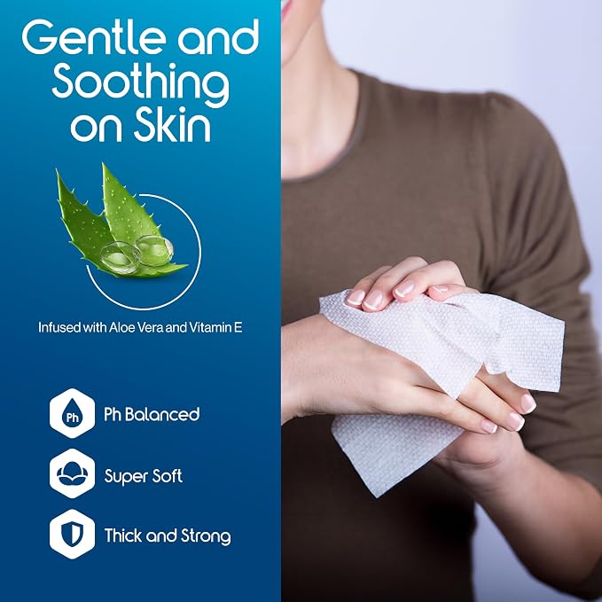 Inspire Adult Wet Wipes, Wash Cloths | Adult Wipes - Image 6