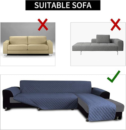 Easy-Going Sofa Slipcover L Shape Sofa Cover Sectional Couch Cover Furniture - Image 4