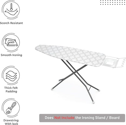 Encasa XO Ironing Board Cover and Pad 42"x14" - Image 3
