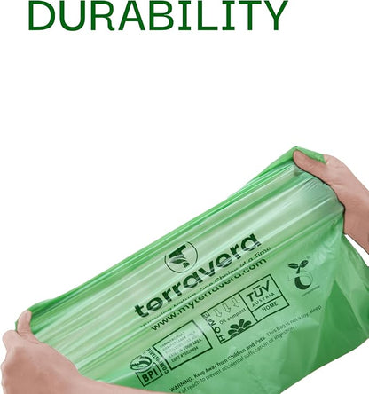 Compostable Trash Bags Bin Liners | BPI & OK Home Certified ASTM D6400 - Image 7