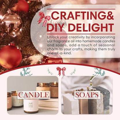 SALKING Christmas Spirit Fragrance Oil, 120ml Premium Essential Oils - Image 5