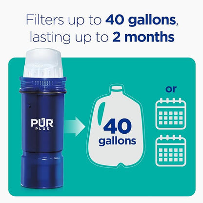PUR Plus Lead Reducing Water Pitcher and Dispenser Replacement Filter, NSF & - Image 4