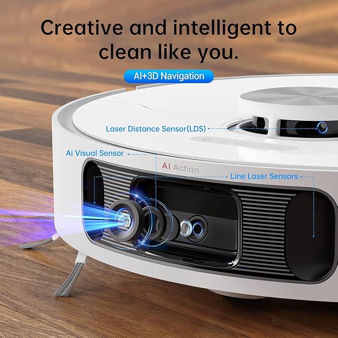 dreame L10s Ultra Robot Vacuum and Mop Combo, Auto Mop Cleaning and Drying - Image 3