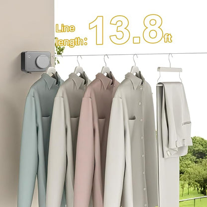 Retractable Clothesline Indoor/Outdoor, Anti-Sag - Image 8