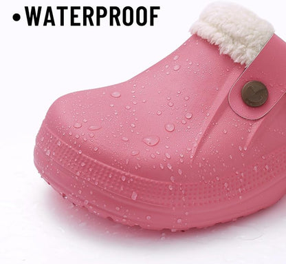Beslip Classic Fur Lined Clogs Waterproof Winter Fuzzy Slippers - Image 4