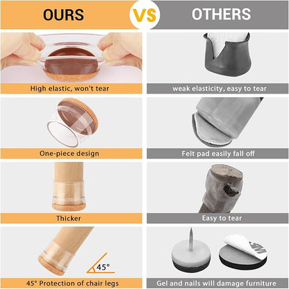 32 Pcs New Small Chair Leg Protectors - Image 6