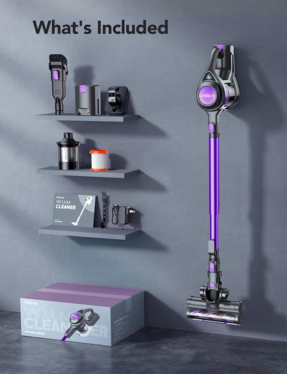 Cordless Vacuum Cleaner, Rapid Clean 23 Kpa Powerful Suction, 1.3 L Large - Image 8