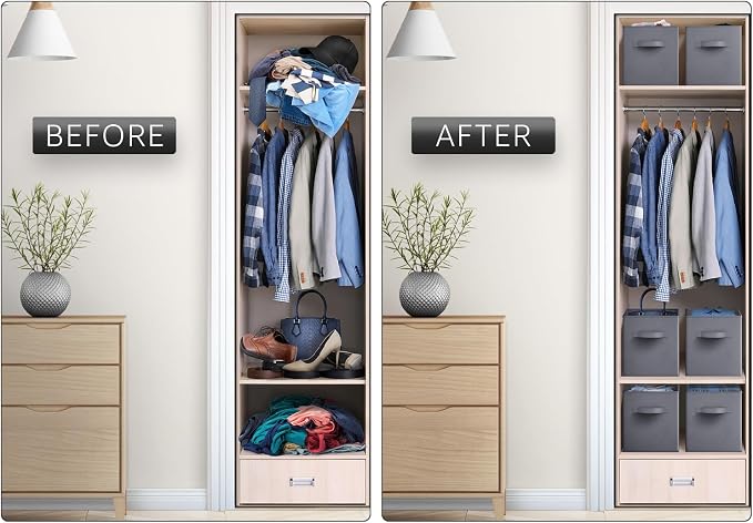 Sorbus Fabric Storage Cubes - Image 7