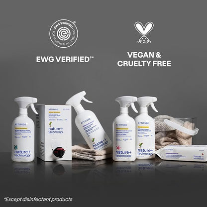 ATTITUDE Bathroom Cleaner Spray, EWG Verified, Plant-Based & Vegan, Safe - Image 6