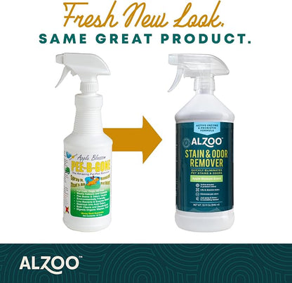 ALZOO Stain & Odor Remover, Quickly Lifts & Dissolves Pet Stains & Helps - Image 4
