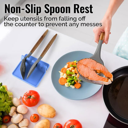 Zulay Kitchen Silicone Utensil Rest - Image 4