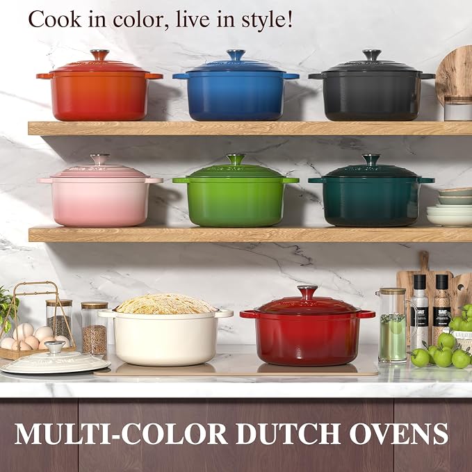 Enameled Cast Iron Dutch Oven - Image 8