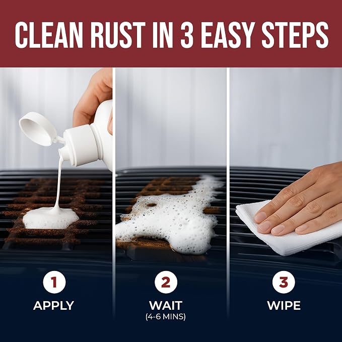 Stainless Steel Rust Stain Remover & Cleaner, NSF Approved Safe - Image 3