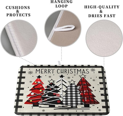 Merry Christmas Dish Drying Mats - Image 3